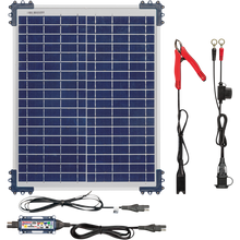 Load image into Gallery viewer, OptiMate Solar Duo, TM522-D2, 6-Step 12V / 12.8V 1.6A weatherproof Solar Battery Saving Charger &amp; maintainer