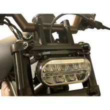 Load image into Gallery viewer, KODLIN ELYPSE 2-1 LED FRONT TURN SIGNALS FOR SPORTSTER S MODELS BLK K68497