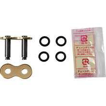 Load image into Gallery viewer, DID ZJ520ERV7 Gold Rivet Type Replacement Connecting Link for 520ERV7 Chains