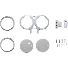 Load image into Gallery viewer, LA CHOPPERS GAUGE MNT CHR DYNA DUAL LA-7397-02C