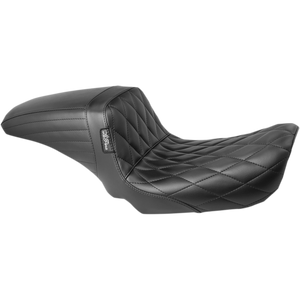 LE PERA 06-17 FXD KICKFLIP DLL BLK DIAMOND 2 UP SEAT LK-591DLDM