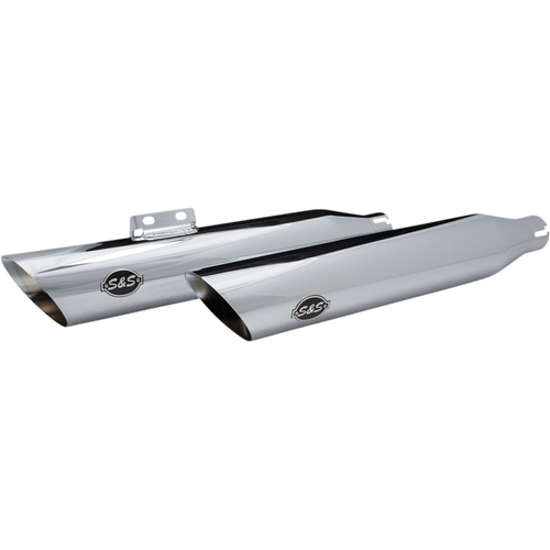 S&S CYCLE MUFFLER S/C CHR 50S FLFB 550-0753B
