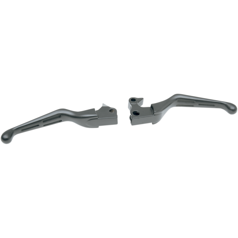 DRAG SPECIALTIES 04-13 XL SLOT LEVERS BLK PR 0610-0633