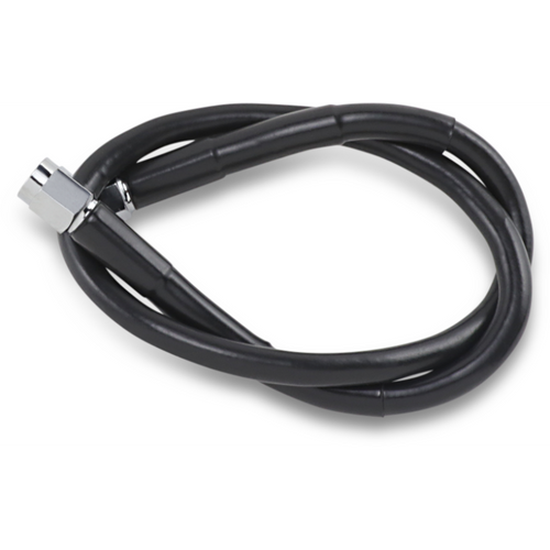 DRAG SPECIALTIES BLACK S/S BRAKE LINE 21