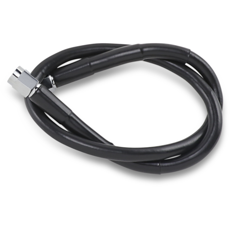 DRAG SPECIALTIES BLACK S/S BRAKE LINE 21