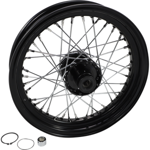 DRAG SPECIALTIES WHEEL 16X3F BLK 86-96FLST 74287NB