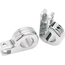 Load image into Gallery viewer, DRAG SPECIALTIES 1-1/4" 2PC FOOT PEG CLAMPS (PR) 1611-2123