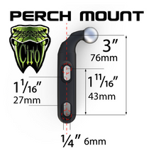 Load image into Gallery viewer, CIRO LLC Wireless Charge Phone Holdler - Perch Mount - Chrome 52310