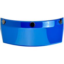 Load image into Gallery viewer, Biltwell Unisex-Adult 3 Snap Moto Visor (Blue, Fits All All)