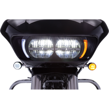 Load image into Gallery viewer, CIRO LLC 15-19 FLTRX LIGHT BEZEL FANG  GL/BLK 45251
