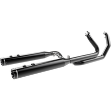 Load image into Gallery viewer, KHROME WERKS 2:2 DOMINATOR EXHAUST SYSTEM - BLACK W 4-1/2" MUFFLER 200830