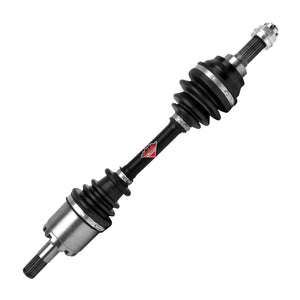 Rugged ATV UTV Products Front Left Performance Axle (2002-13) Kawasaki Prairie/Brute Force, CNC Precision Components, Stainless-Steel Clamps Coated OEM: 59266-1122, 59266-1129, 59266-1135