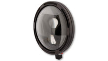 Load image into Gallery viewer, HIGHSIDER HEADLIGHT 7" ADAPTIVE BOTTOM MOUNT BLACK EACH 223-257