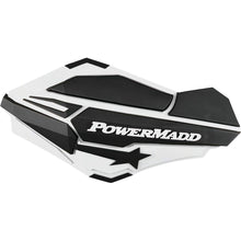 Load image into Gallery viewer, POWERMADD/COBRA SENTINEL H/G WHT/BLK 34428 - Motomike Canada