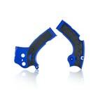 Load image into Gallery viewer, Acerbis - 16-19 Yamaha YZ250F/YZ450F/YZ250FX/YZ450FX/WR250F/450F Frame Guards- X-Grip - Blue/Black (2689411034)