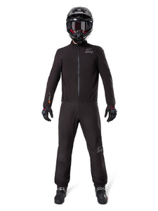 Alpinestars AMT-8 Stretch Drystar XF Motorcycle Pants, All-Weather Riding Gear, Advanced Protection, Water-Resistant, Black, Medium