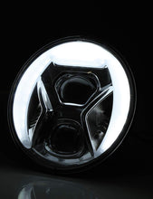 Load image into Gallery viewer, HIGHSIDER HEADLIGHT 7" ADAPTIVE W/CHROME HOUSING EACH 223-240