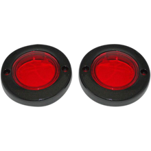 Load image into Gallery viewer, CUSTOM DYNAMICS LENS RED FLAT GBLACK PB-FLAT-BEZ-BR