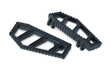 Load image into Gallery viewer, Kuryakyn 3595 Motorcycle Foot Control: Riot Floorboards with Serrated Toothed Non-Slip Traction for 1983-2019 Harley-Davidson Motorcycles, Satin Black, 1 Pair