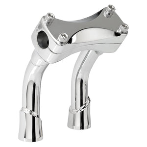 Biltwell Murdock Pullback Risers 6" Chrome