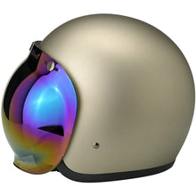 Load image into Gallery viewer, Biltwell Bubble Shield Rainbow Mirror - Anti-fog, Scratch Resistant, UV/A UV/B Resistant