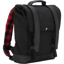 Load image into Gallery viewer, BURLY BRAND Roll Top Backpack - Black B15-1020B