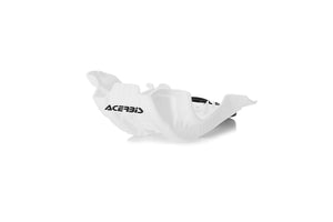 Acerbis Skid Plate (WHITE/BLACK) For 19-22 KTM 350XCF