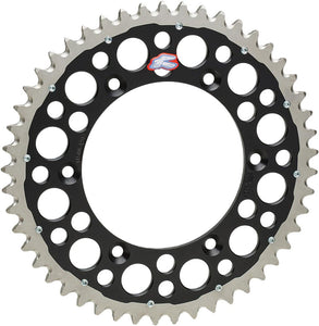 RENTHAL RENTHAL TWINRING SPROCKET 1540-520-48GP BLACK 1540-520-48GPBK