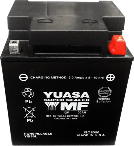 YUASA YIX30L-PW FACTORY ACTIVATED YUAM7230L-PW