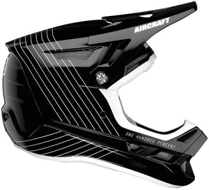 100% Aircraft Composite Helmet Silo - XS