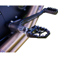 Load image into Gallery viewer, BURLY BRAND MX-EVOLUTION PEGS - BLK (SPORTSTER &amp; DYNA) B13-1015B