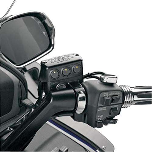 Show Chrome Accessories 52-705MA Matte Black Brake Side Switch Block