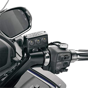 Show Chrome Accessories 52-705MA Matte Black Brake Side Switch Block