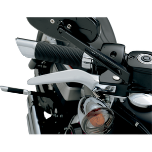 DRAG SPECIALTIES 96-17 B/T CHR CUSTOM LEVER SET 0610-0210