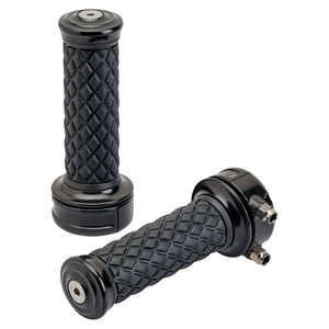 Biltwell AlumiCore Grip Set TBW Black