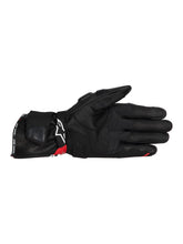 Load image into Gallery viewer, Alpinestars SP-3 Gloves, Premium Leather, Improved Flexibility and Control, Touch Screen Compatible S, Black/Clear/Red/White