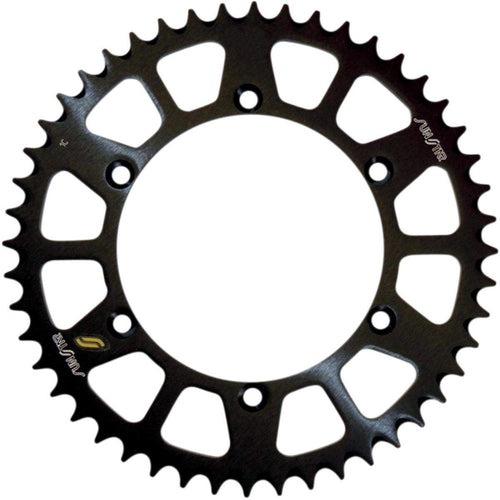 SUNSTAR SPROCKETS 415-42T ALUMINUM REAR SPROCKET BLACK 5-001142BK
