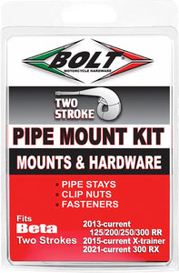 BOLT HARDWARE KIT EXHAUST MOUNT BETA 2-STROKE BET.EX.MNTS
