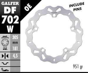 GALFER BMW FRONT ROTOR DF702W