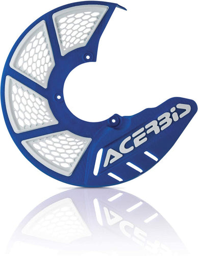 Acerbis - X-Brake Disco Cover Vented - Blue/White (2449490211)