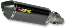 Load image into Gallery viewer, Akrapovic Street Legal Series Slip-On Exhaust - Hexagonal Carbon Fiber Muffler, Material: Carbon Fiber S-S6SO8-HZC
