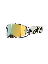 Load image into Gallery viewer, ALPINESTARS GOGGLE SUPERTECH CORP WHT/GLD/ MIR GLD 5100325-2044