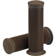 Load image into Gallery viewer, Biltwell Chocolate 1" Kung Fu TPV Grips