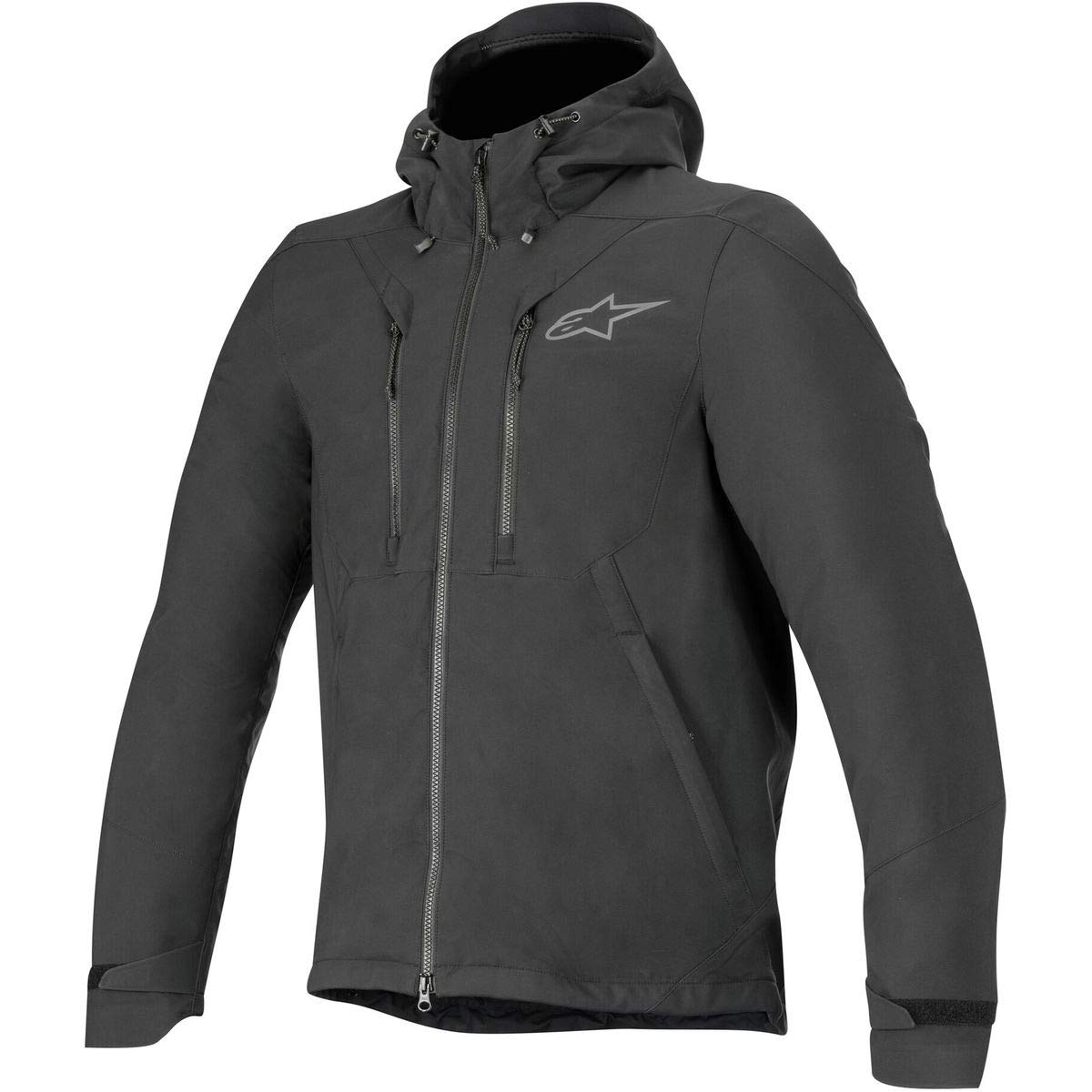 ALPINESTARS (ROAD) JKT/HOODIE DOMINO  BK L 4200719-10-L