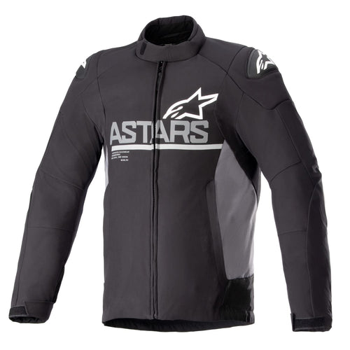 Alpinestars SMX Mens Waterproof Motorcycle Jacket Black/Gray XXL