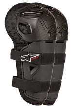 Load image into Gallery viewer, Alpinestars 6540724-13-TU: Bionic Action Kickstart Knee Guard Black/Red