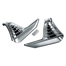 Load image into Gallery viewer, Kuryakyn 3914 Louvered Chrome Battery Box Cover - Motomike Canada