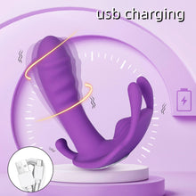 Load image into Gallery viewer, 10 Modes Memory Function and One Touch Recovery Function Powerful Silent Waterproof Portable Soft Silicone Packaging Exquisite Ladies Gift Massager-C06