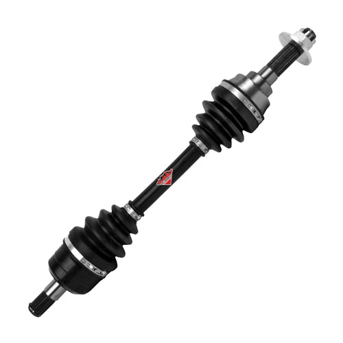 Rugged ATV UTV Products Front Left/Right Performance Axle for Kawasaki KVF300/400 Prairie 4x4, Stainless-Steel Clamps Coated for Protection, Easy Install OEM: 59266-1104, 59266-1101