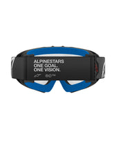 Load image into Gallery viewer, ALPINESTARS GOGGLE YTH VISION CORP BLACK CLEAR 5140125-1425